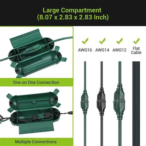 what cord grips for outdoor locations junction boxes|metal box on extension cord.